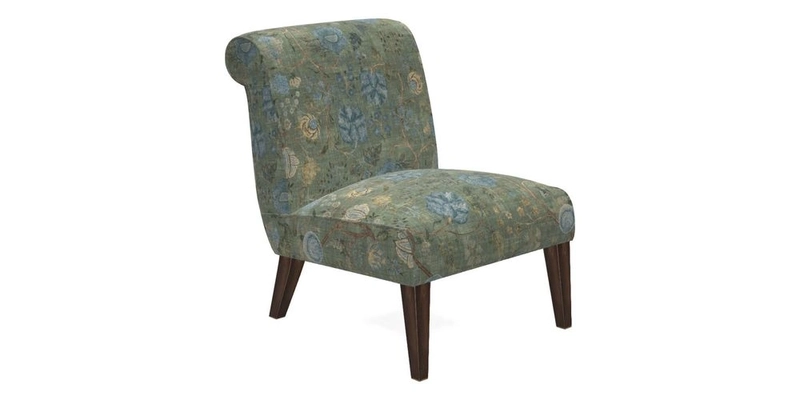 Harwood Chair in William Morris Willow Boughs Cream Pale Green