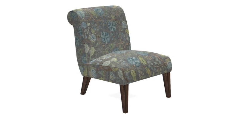 Harwood Chair in William Morris Willow Boughs Cream Pale Green