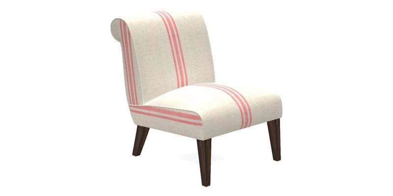 Harwood Chair in William Morris Willow Boughs Cream Pale Green