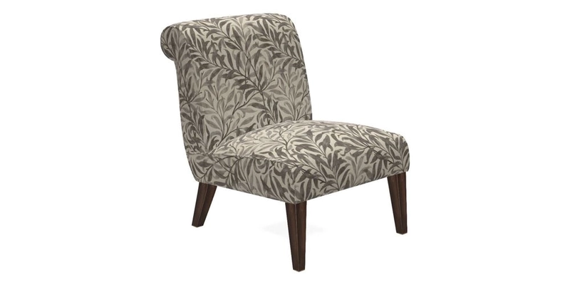 Harwood Chair in William Morris Willow Boughs Cream Pale Green