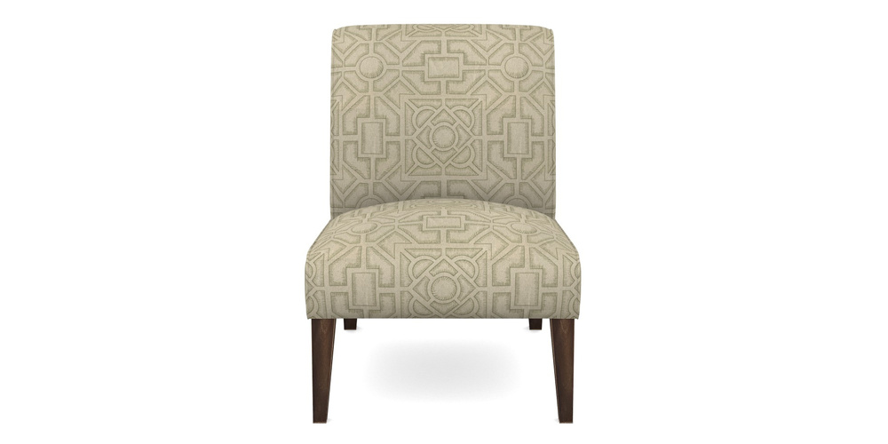 Product photograph of Harwood Bespoke Chairs In Rhs Collection - Large Knot Garden Linen - Pistachio from Sofas and Stuff Limited