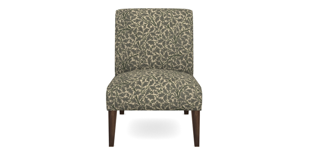 Product photograph of Harwood Bespoke Chairs In V A Drawn From Nature Collection - Oak Tree - Dark Green from Sofas and Stuff Limited