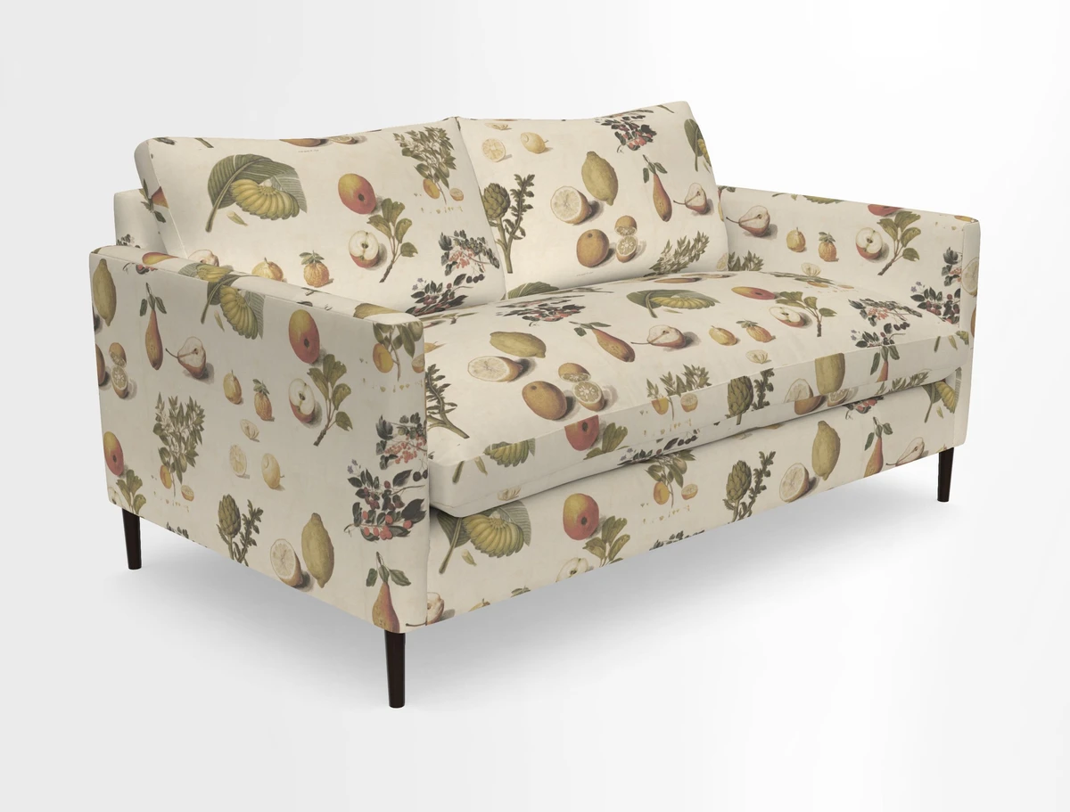 Heyshott 2.5 Seater Sofa in Two Tone Plain Biscuit. Loose cover option available