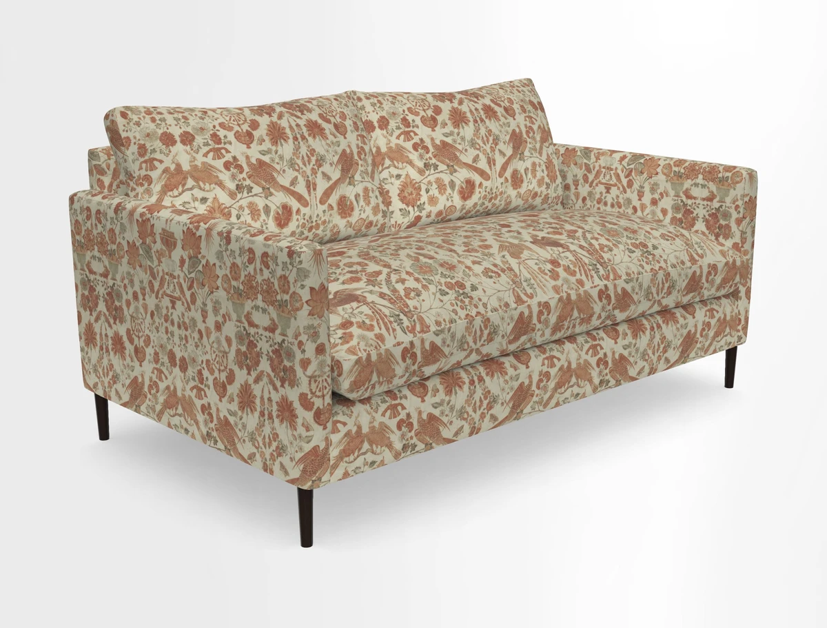 Heyshott 2.5 Seater Sofa in Two Tone Plain Biscuit. Loose cover option available