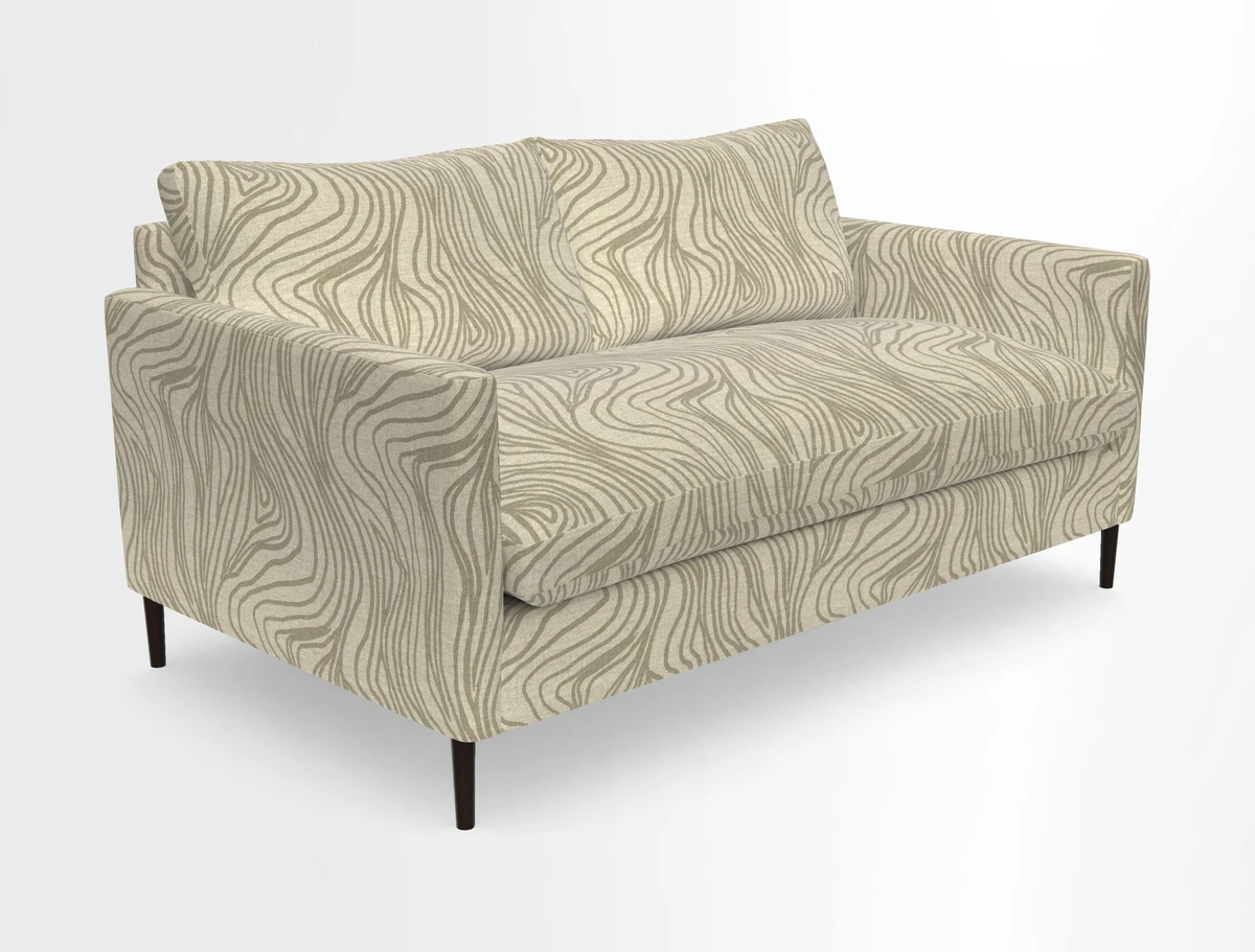 Heyshott 2.5 Seater Sofa in Two Tone Plain Biscuit. Loose cover option available