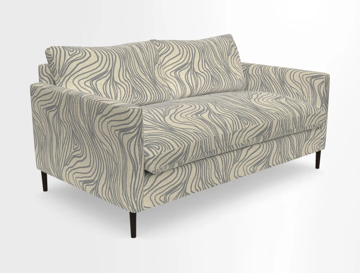 Heyshott 2.5 Seater Sofa in Two Tone Plain Biscuit. Loose cover option available