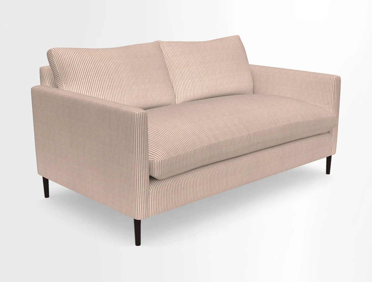Heyshott 2.5 Seater Sofa in Two Tone Plain Biscuit. Loose cover option available
