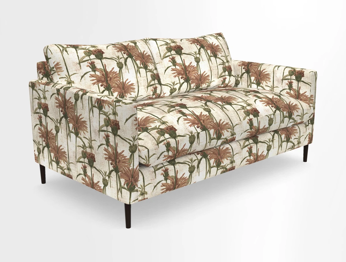 Heyshott 2.5 Seater Sofa in Two Tone Plain Biscuit. Loose cover option available