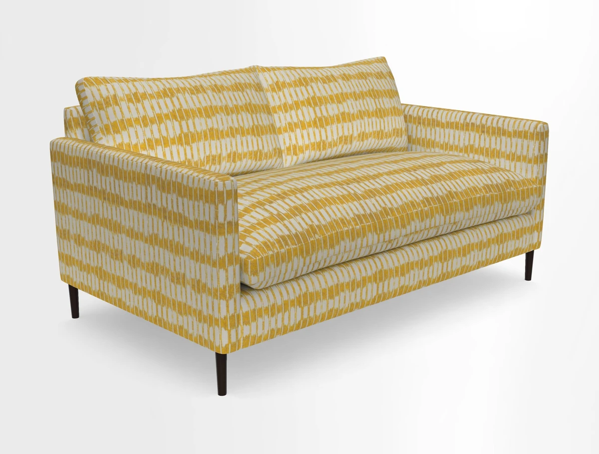 Heyshott 2.5 Seater Sofa in Two Tone Plain Biscuit. Loose cover option available