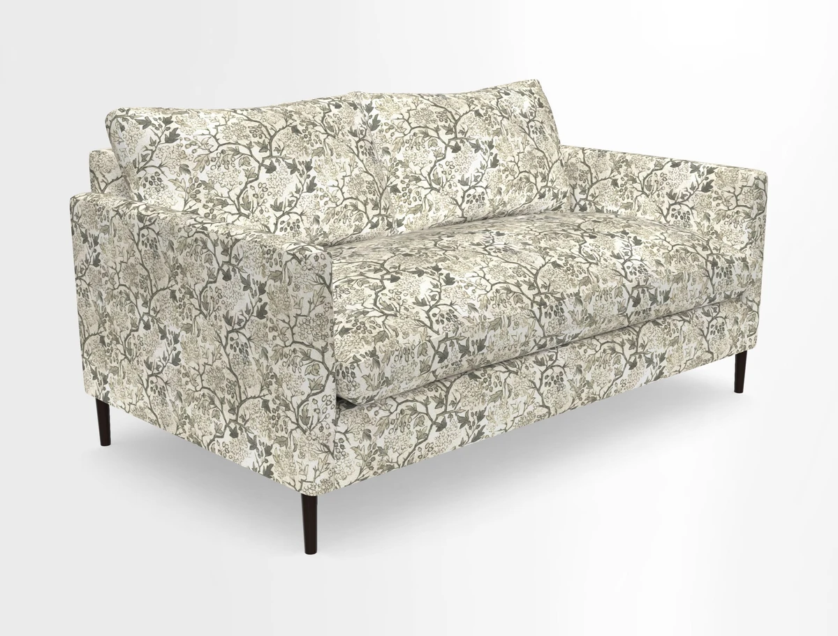 Heyshott 2.5 Seater Sofa in Two Tone Plain Biscuit. Loose cover option available