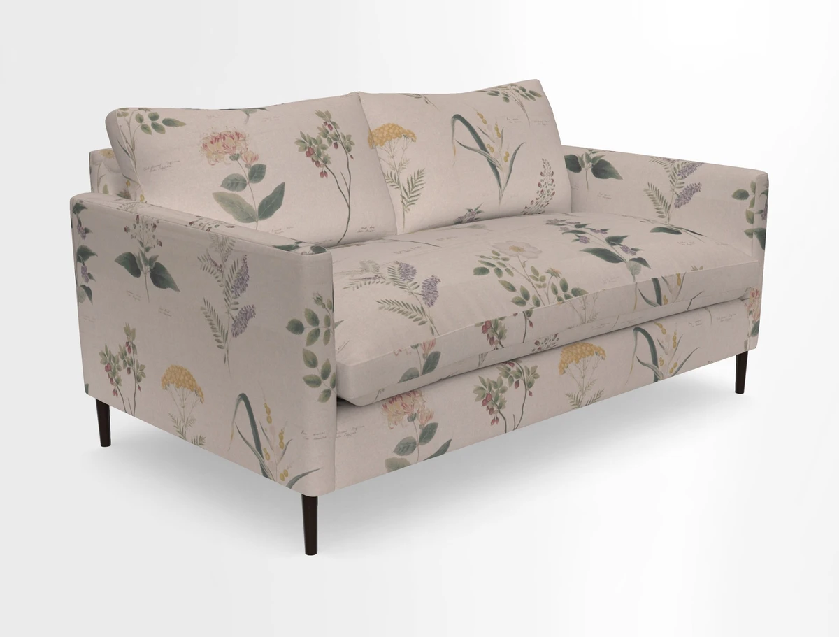 Heyshott 2.5 Seater Sofa in Two Tone Plain Biscuit. Loose cover option available