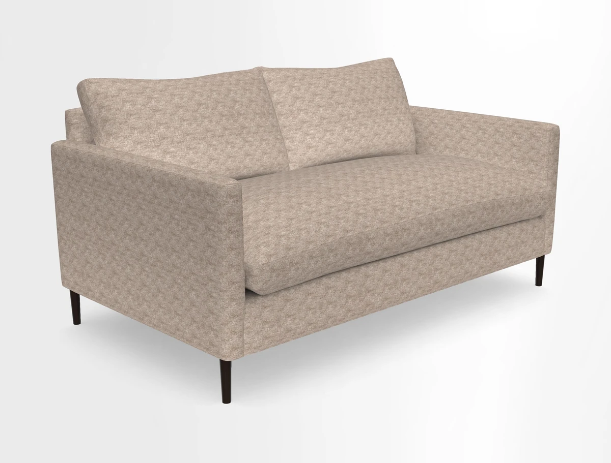 Heyshott 2.5 Seater Sofa in Two Tone Plain Biscuit. Loose cover option available