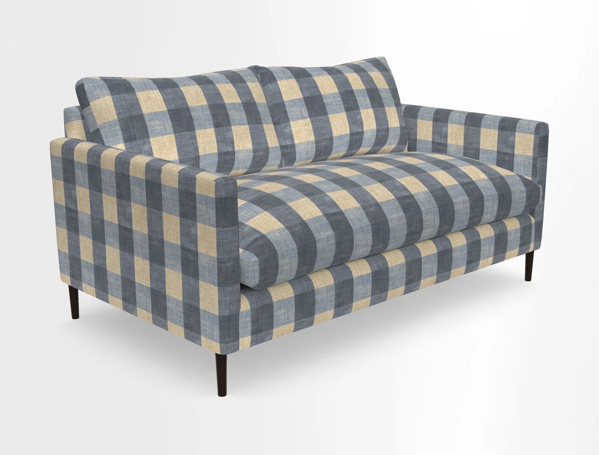 Heyshott 2.5 Seater Sofa in Two Tone Plain Biscuit. Loose cover option available