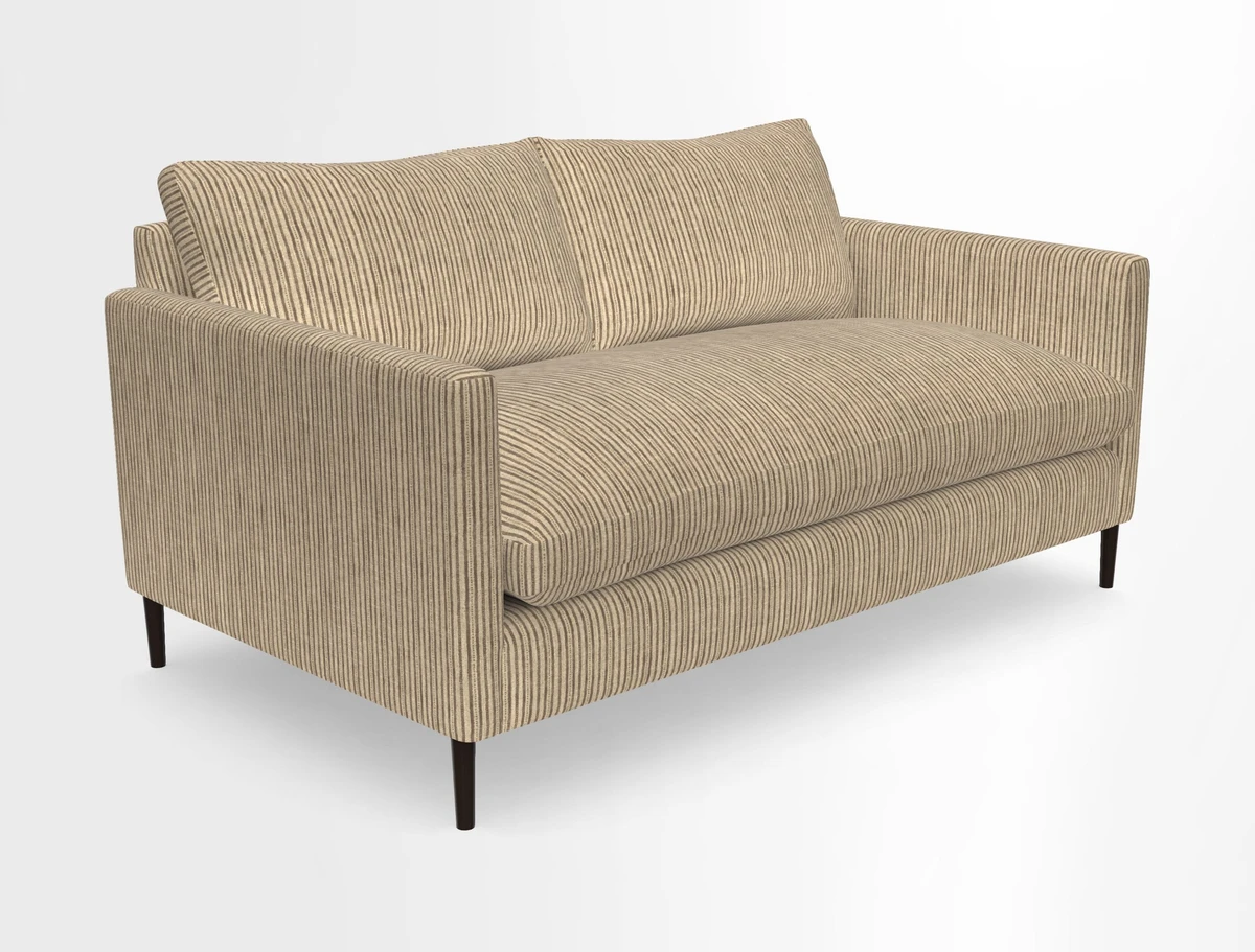 Heyshott 2.5 Seater Sofa in Two Tone Plain Biscuit. Loose cover option available