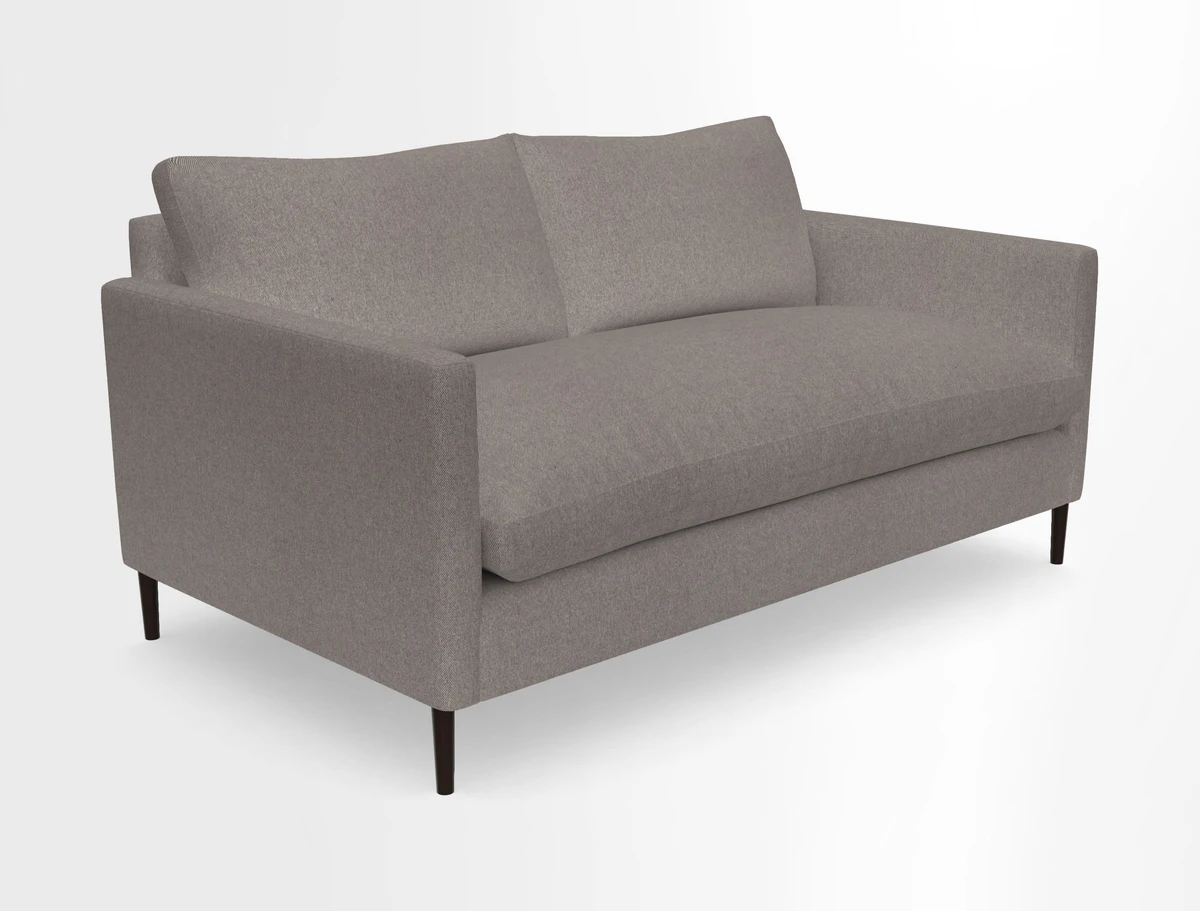 Heyshott 2.5 Seater Sofa in Two Tone Plain Biscuit. Loose cover option available