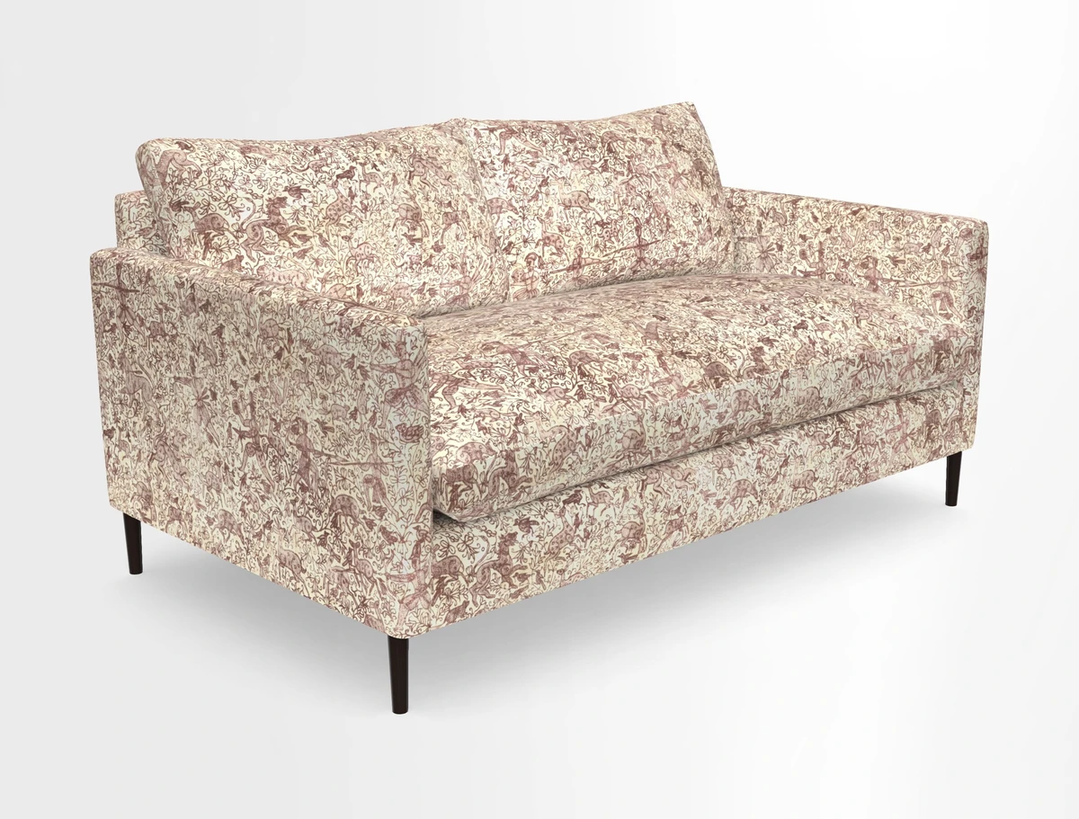 Heyshott 2.5 Seater Sofa in Two Tone Plain Biscuit. Loose cover option available