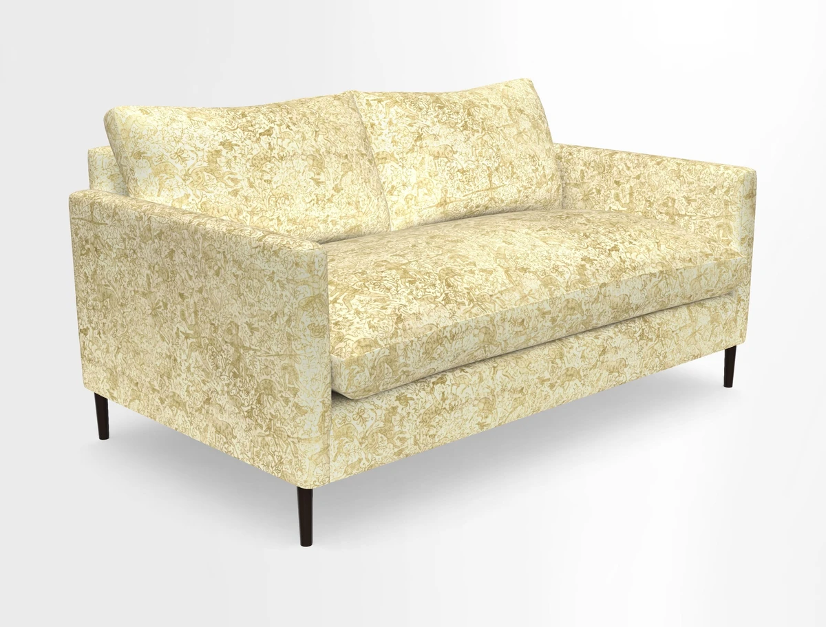 Heyshott 2.5 Seater Sofa in Two Tone Plain Biscuit. Loose cover option available