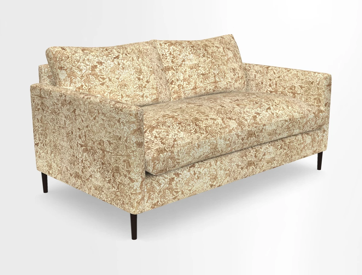 Heyshott 2.5 Seater Sofa in Two Tone Plain Biscuit. Loose cover option available