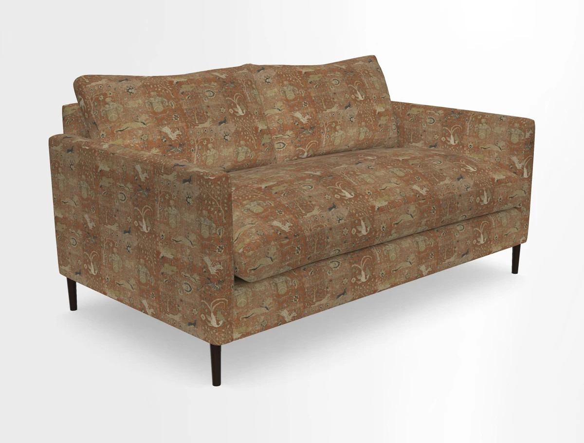 Heyshott 2.5 Seater Sofa in Two Tone Plain Biscuit. Loose cover option available