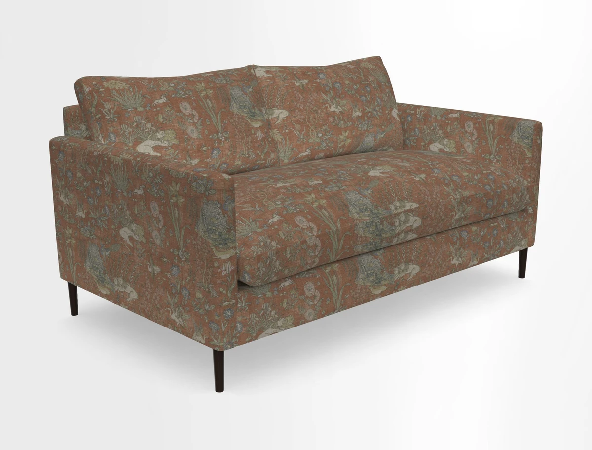 Heyshott 2.5 Seater Sofa in Two Tone Plain Biscuit. Loose cover option available