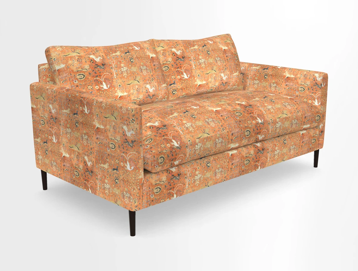 Heyshott 2.5 Seater Sofa in Two Tone Plain Biscuit. Loose cover option available