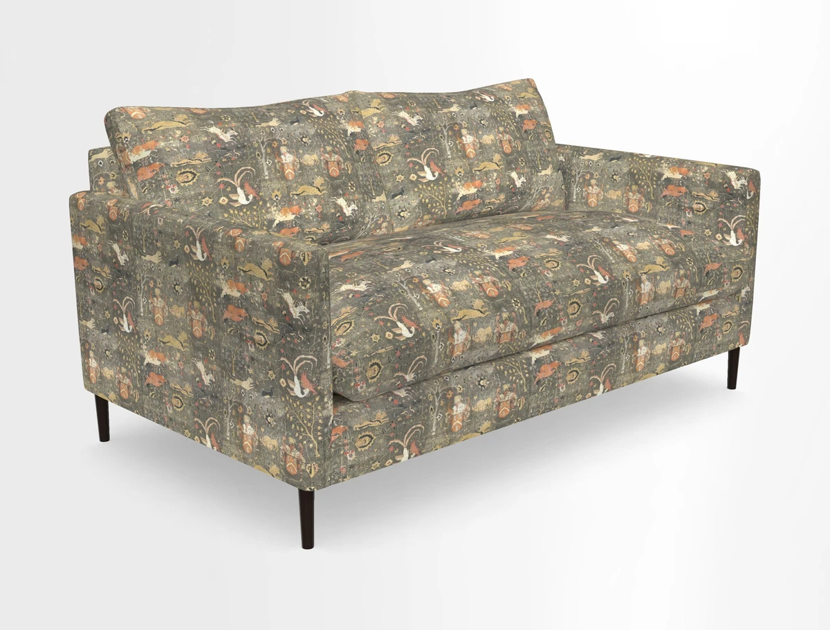 Heyshott 2.5 Seater Sofa in Two Tone Plain Biscuit. Loose cover option available