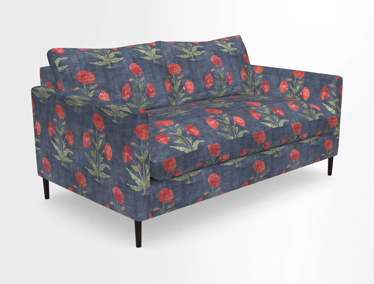 Heyshott 2.5 Seater Sofa in Two Tone Plain Biscuit. Loose cover option available