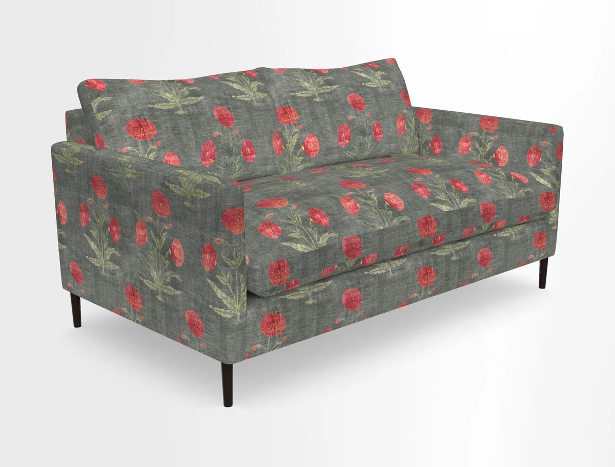 Heyshott 2.5 Seater Sofa in Two Tone Plain Biscuit. Loose cover option available
