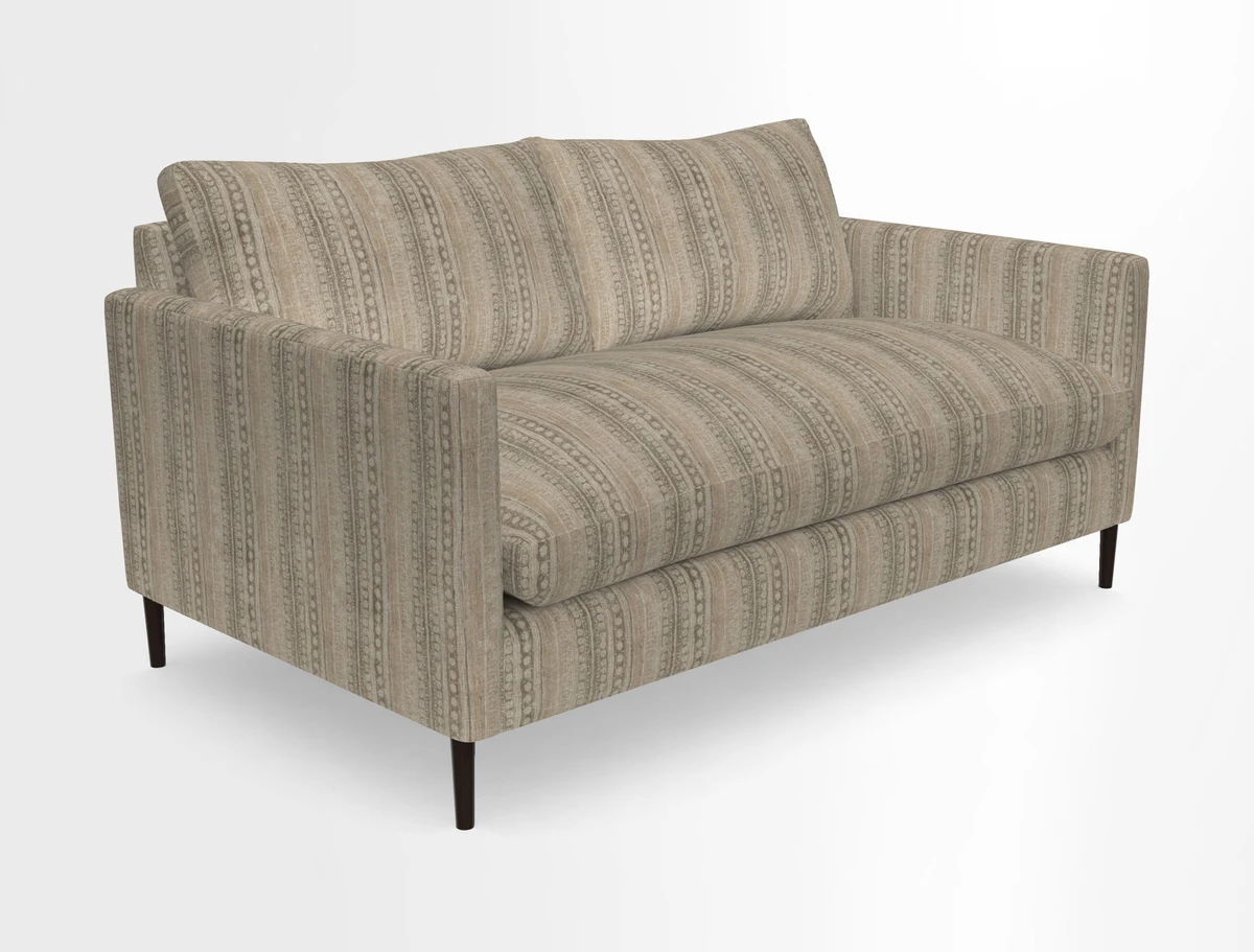 Heyshott 2.5 Seater Sofa in Two Tone Plain Biscuit. Loose cover option available