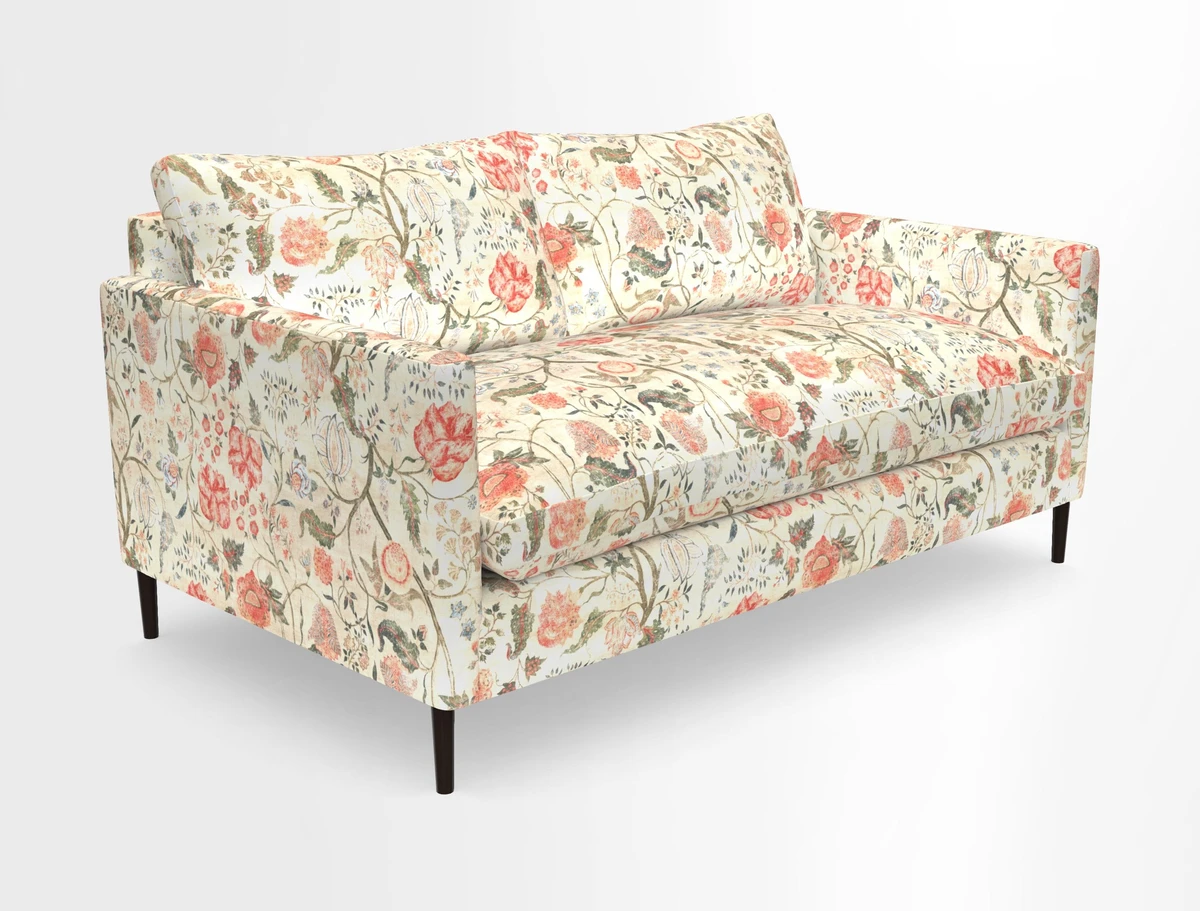 Heyshott 2.5 Seater Sofa in Two Tone Plain Biscuit. Loose cover option available