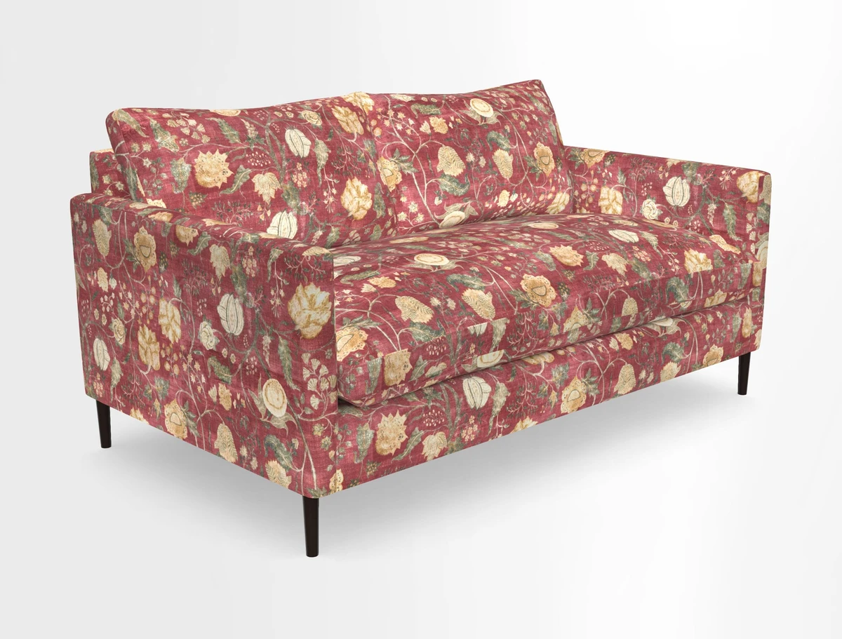 Heyshott 2.5 Seater Sofa in Two Tone Plain Biscuit. Loose cover option available