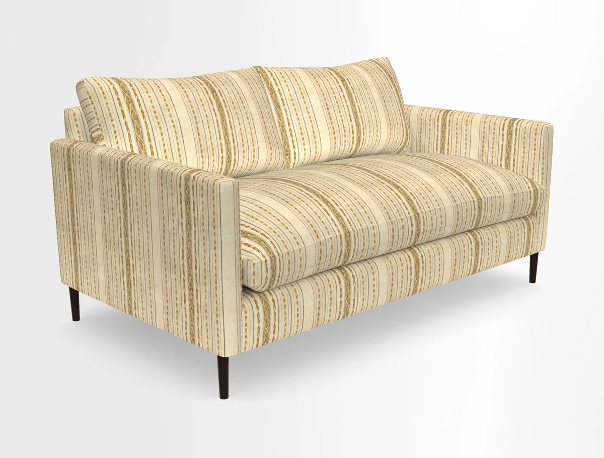 Heyshott 2.5 Seater Sofa in Two Tone Plain Biscuit. Loose cover option available