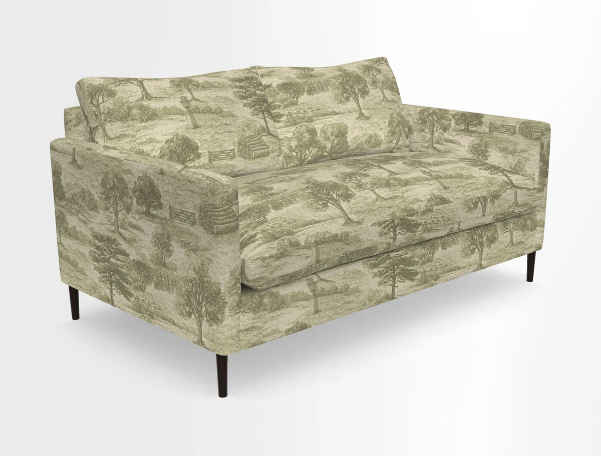 Heyshott 2.5 Seater Sofa in Two Tone Plain Biscuit. Loose cover option available
