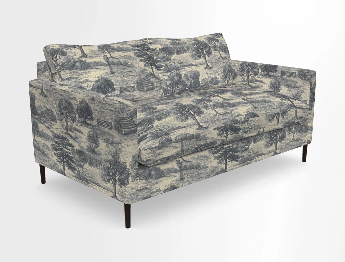 Heyshott 2.5 Seater Sofa in Two Tone Plain Biscuit. Loose cover option available
