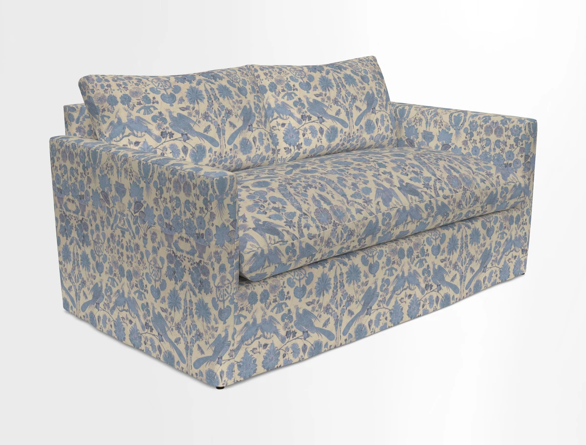 Heyshott 2.5 Seater Sofa in Two Tone Plain Biscuit. Loose cover option available