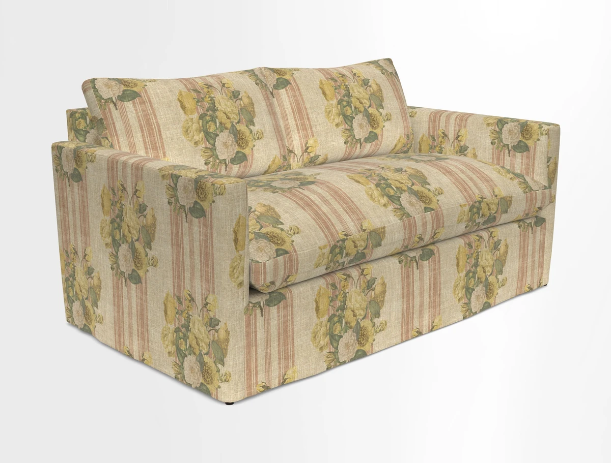 Heyshott 2.5 Seater Sofa in Two Tone Plain Biscuit. Loose cover option available