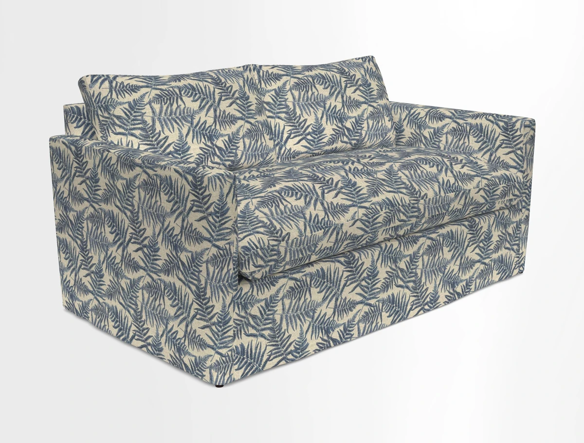 Heyshott 2.5 Seater Sofa in Two Tone Plain Biscuit. Loose cover option available