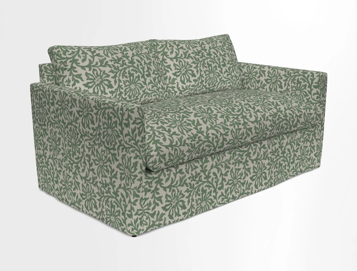 Heyshott 2.5 Seater Sofa in Two Tone Plain Biscuit. Loose cover option available