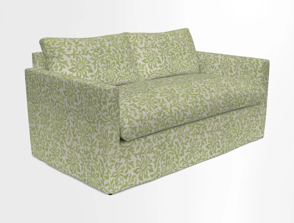 Heyshott 2.5 Seater Sofa in Two Tone Plain Biscuit. Loose cover option available