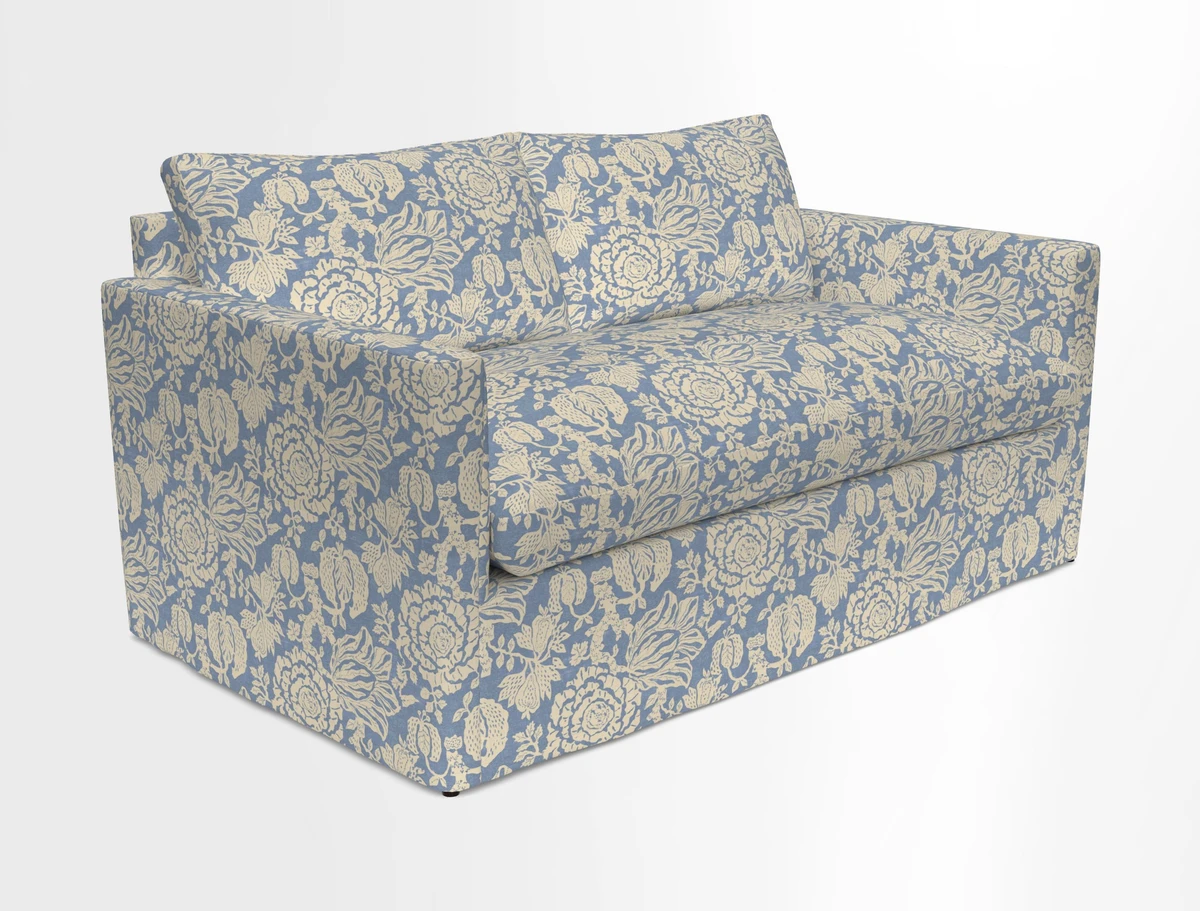 Heyshott 2.5 Seater Sofa in Two Tone Plain Biscuit. Loose cover option available