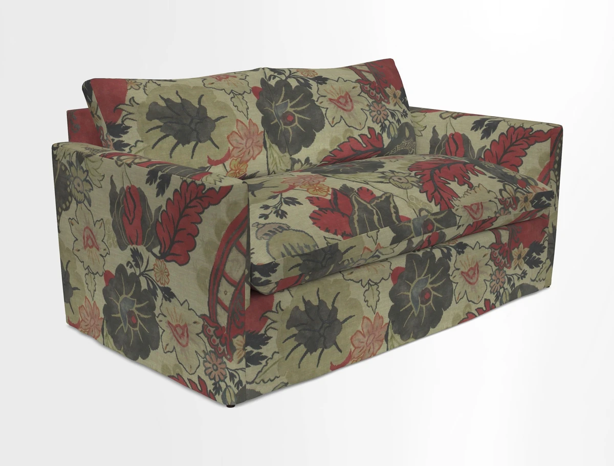 Heyshott 2.5 Seater Sofa in Two Tone Plain Biscuit. Loose cover option available