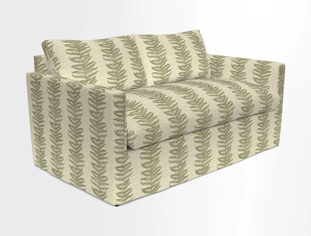 Heyshott 2.5 Seater Sofa in Two Tone Plain Biscuit. Loose cover option available