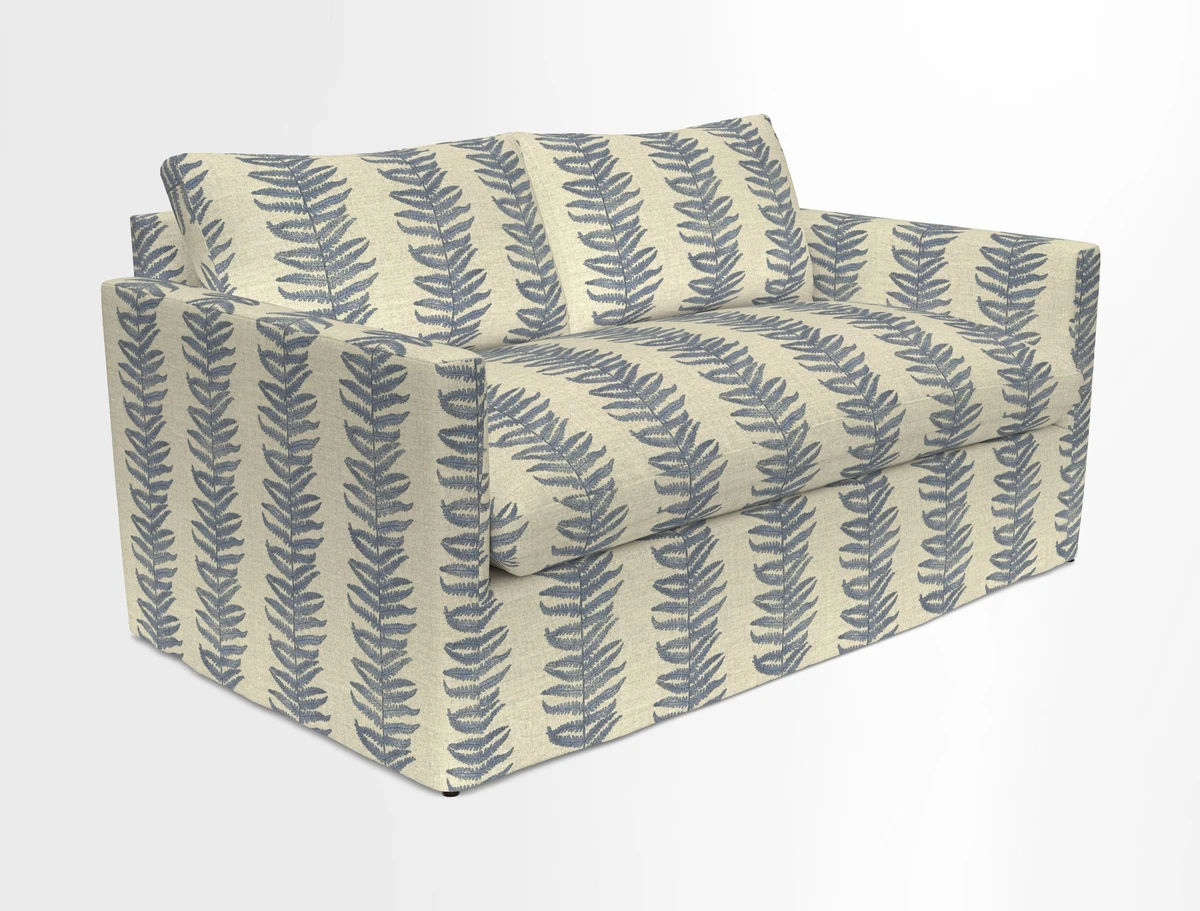 Heyshott 2.5 Seater Sofa in Two Tone Plain Biscuit. Loose cover option available