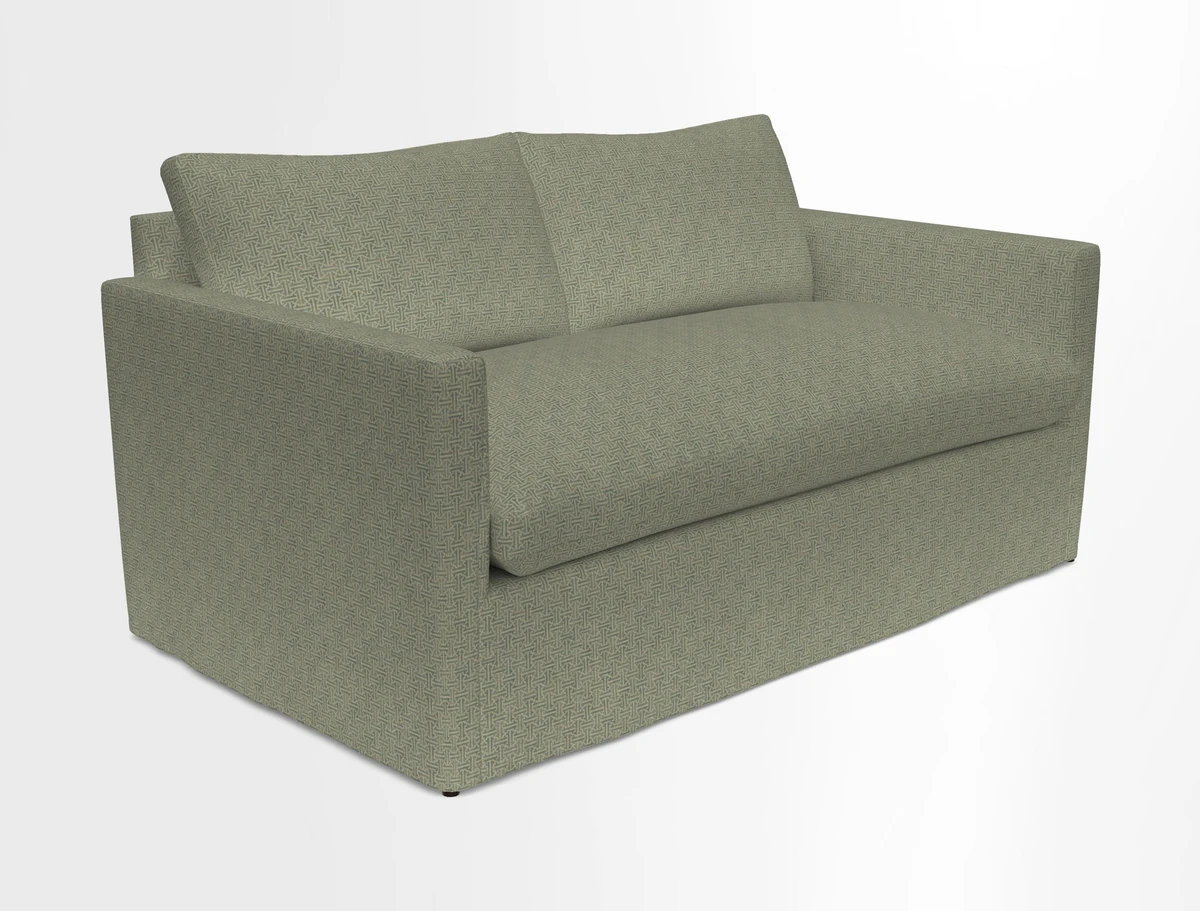 Heyshott 2.5 Seater Sofa in Two Tone Plain Biscuit. Loose cover option available