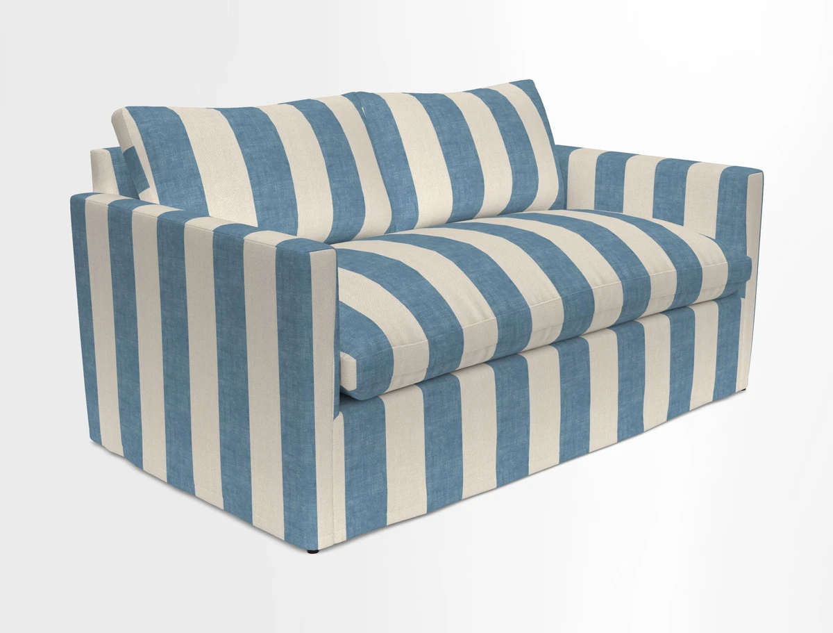 Heyshott 2.5 Seater Sofa in Two Tone Plain Biscuit. Loose cover option available