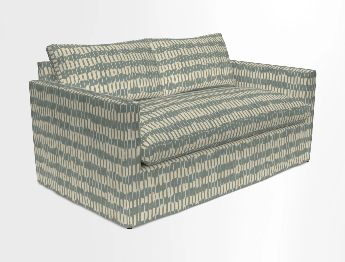 Heyshott 2.5 Seater Sofa in Two Tone Plain Biscuit. Loose cover option available