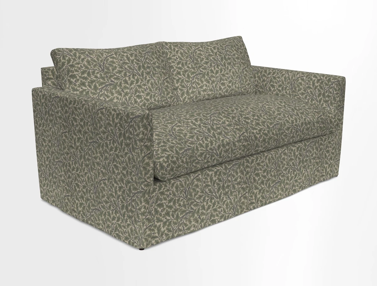 Heyshott 2.5 Seater Sofa in Two Tone Plain Biscuit. Loose cover option available