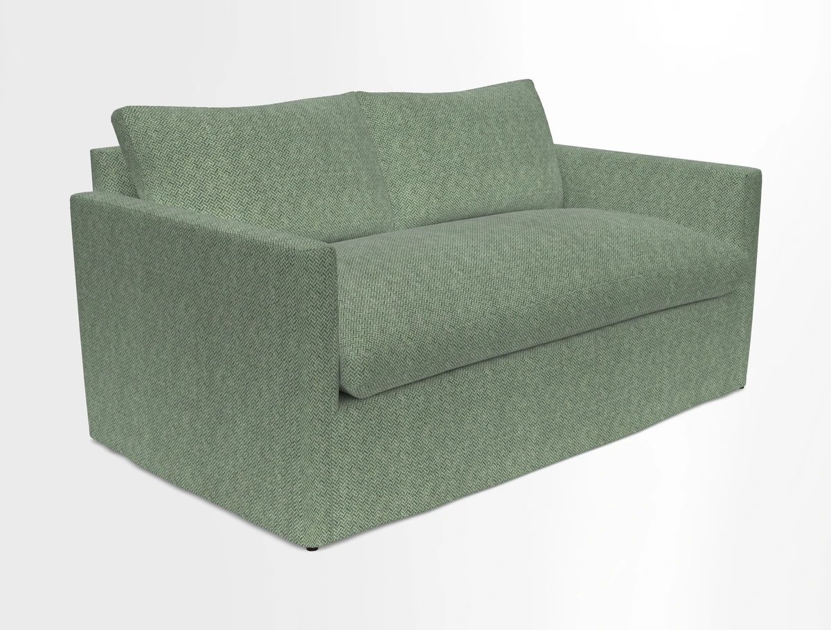 Heyshott 2.5 Seater Sofa in Two Tone Plain Biscuit. Loose cover option available
