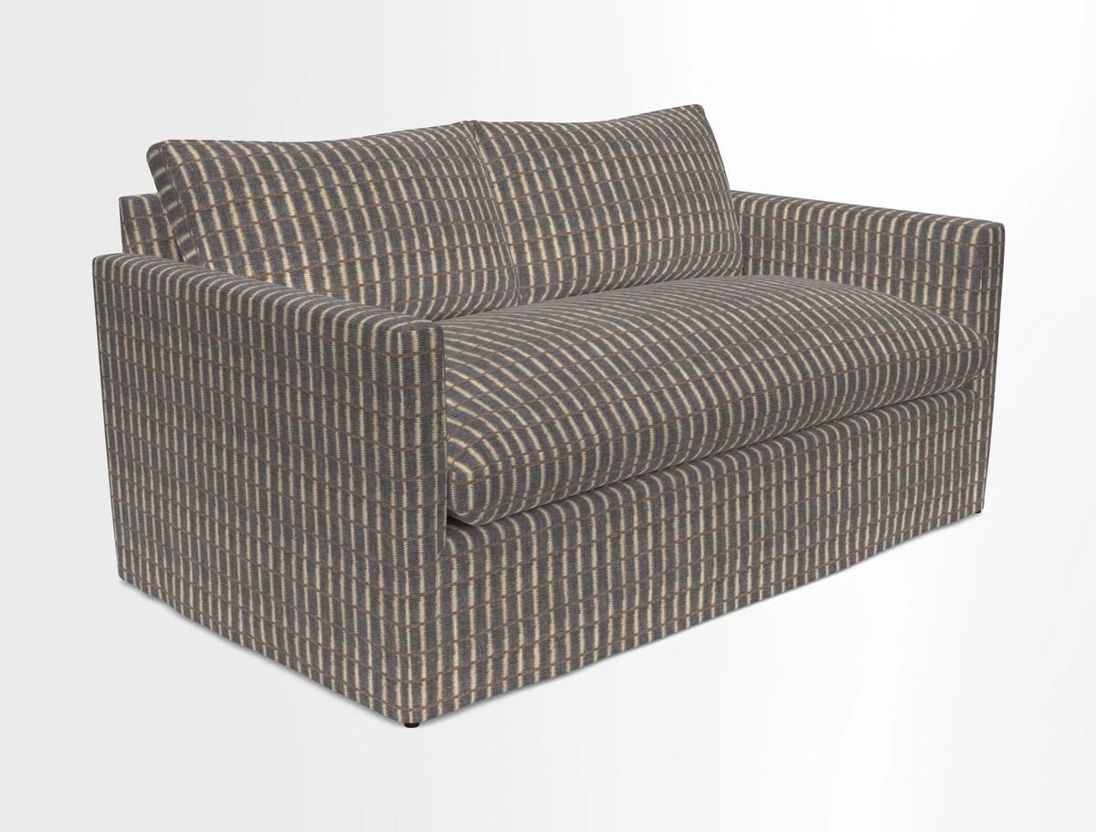 Heyshott 2.5 Seater Sofa in Two Tone Plain Biscuit. Loose cover option available