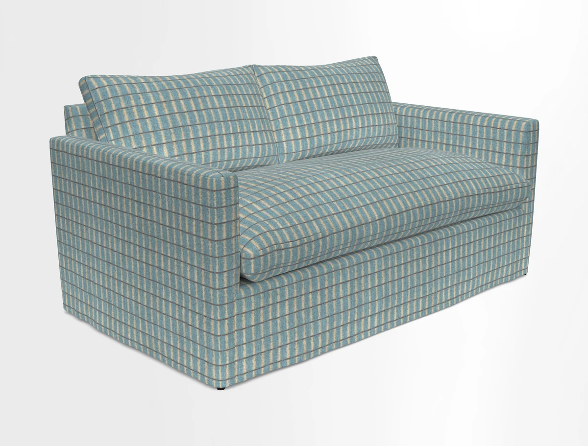 Heyshott 2.5 Seater Sofa in Two Tone Plain Biscuit. Loose cover option available